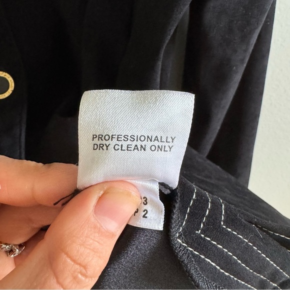 St. John Sport By Marie Gray Black Jacket Size Large - Picture 7 of 13